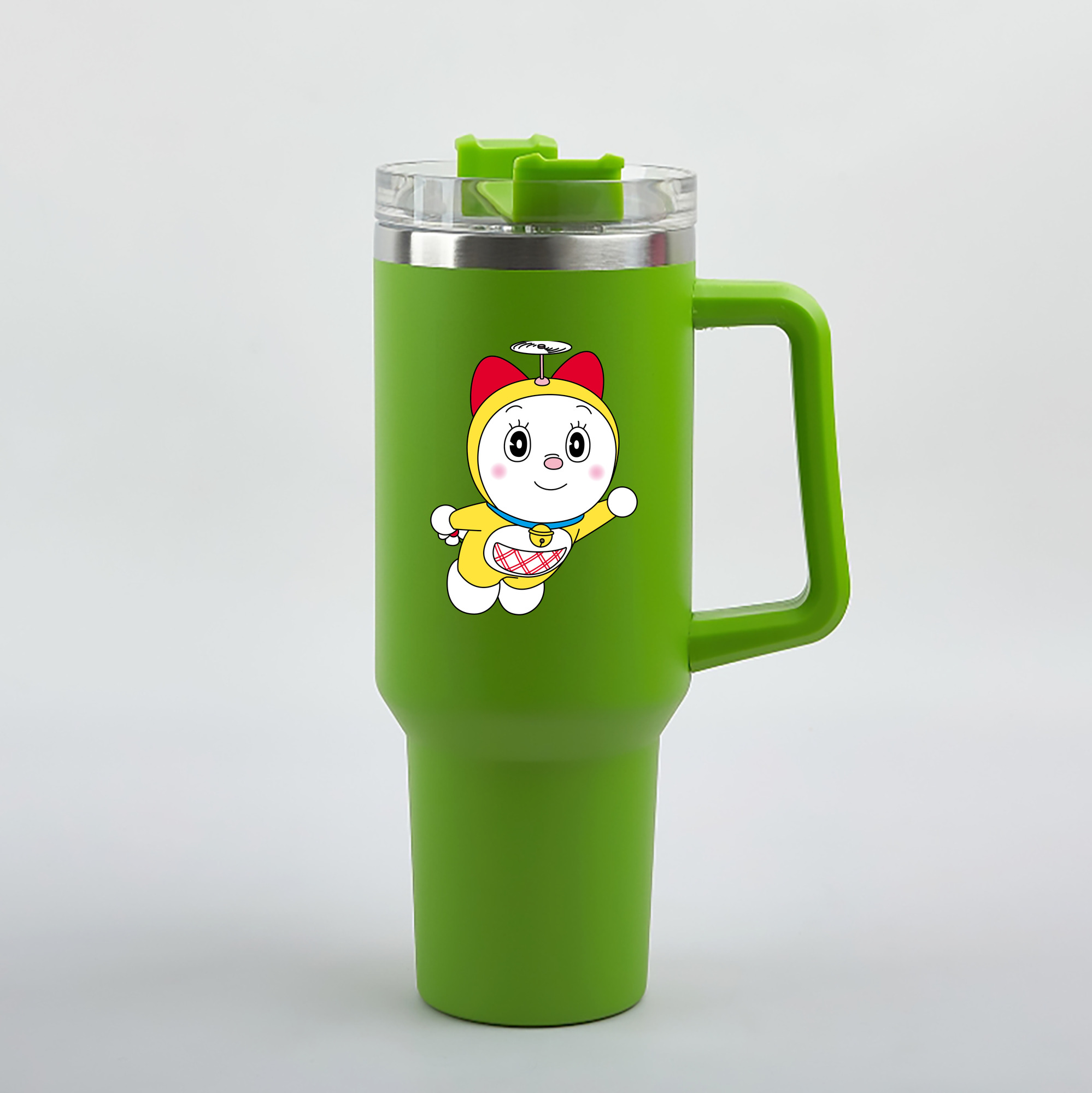 （画像用） ドラえもん ドラミ Doraemon Dorami 1200mL車用タンブラー（カラープリント）